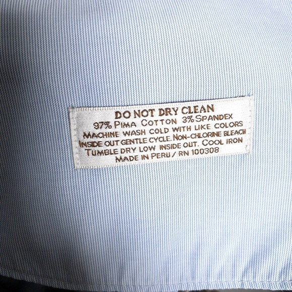 Peter Millar Pima Cotton Blend Flat Front Brown Chino Pants Men's 36x29 - Picture 6 of 7